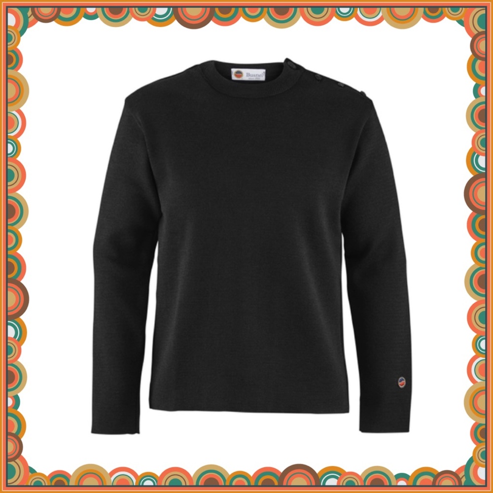 Bushnel Marine 100% wool sweater from France